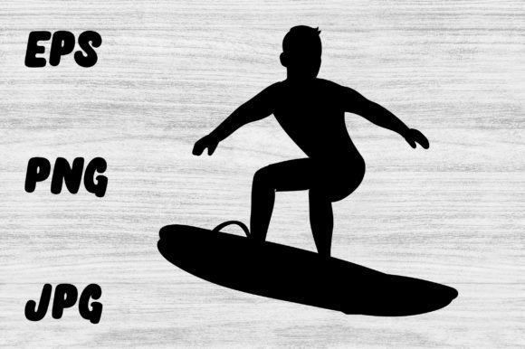 Download Surfer Silhouettes Surfer SVG EPS PNG - Silhouette Collection