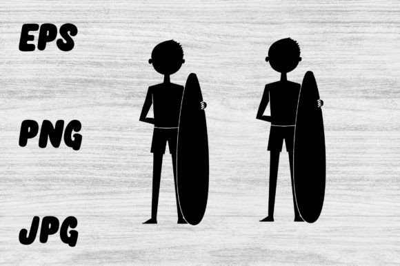 Download Surfer Silhouettes Surfer SVG EPS PNG - Silhouette Collection