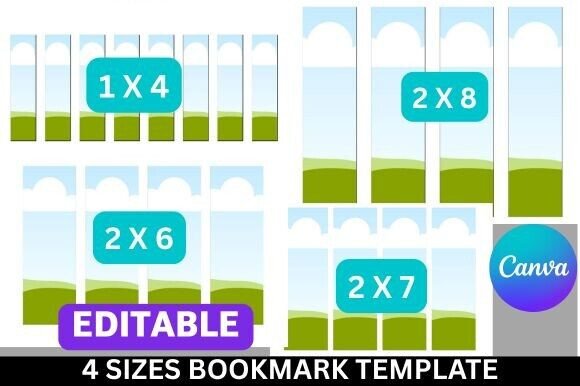 Download Editable Canva Bookmark Template - Template Collection