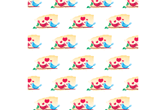 Download Romance Couple Bird Pattern Design - Sign Collection