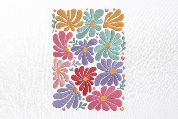 Download Floral Embroidery Boho Design - Sign Collection