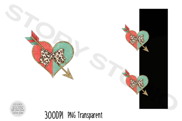 Download Rustic Valentine Heart Arrow Design - Sign Collection