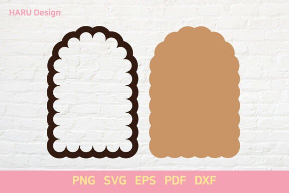 Download Scallop Shape Arch Frame Sign Label - Sign Collection