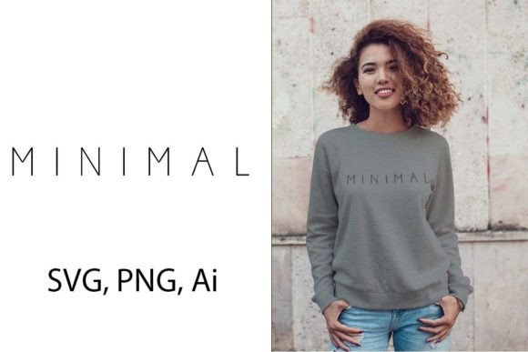 Download Minimal T-shirt Design Text - Sign Collection