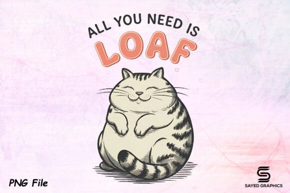 Download Vintage Valentine's Day Cat PNG Design - Sign Collection