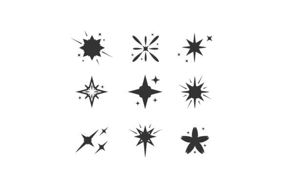 Download Star Icon Different Shape Design Vector - Sign Collection