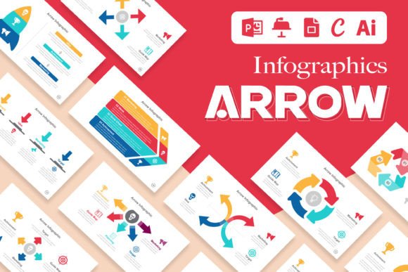 Download Arrow Infographics Templates Layout - Template Collection