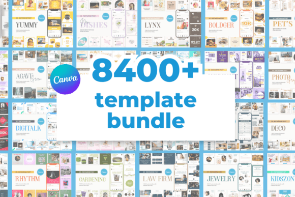 Download 8400+ Social Media Canva Template Bundle - Template Collection