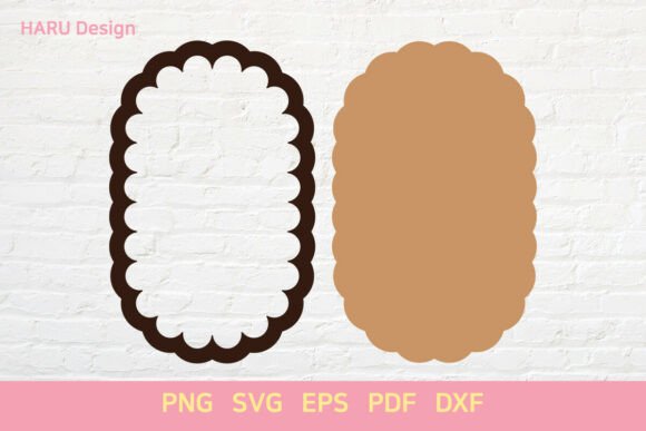 Download Scallop Shape Oval Arch Frame Sign - Sign Collection