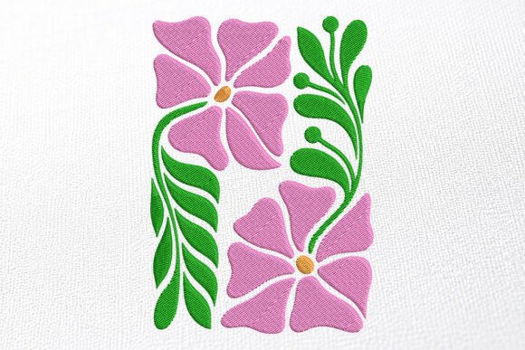 Download Floral Embroidery Design - Sign Collection