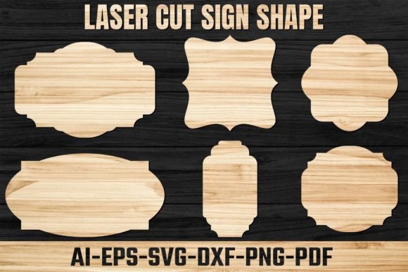 Download Laser Die Cut Sign Shape SVG Bundle 13 - Sign Collection