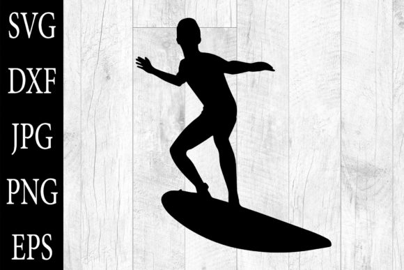 Download Surfer Silhouettes Surfer SVG EPS PNG - Silhouette Collection
