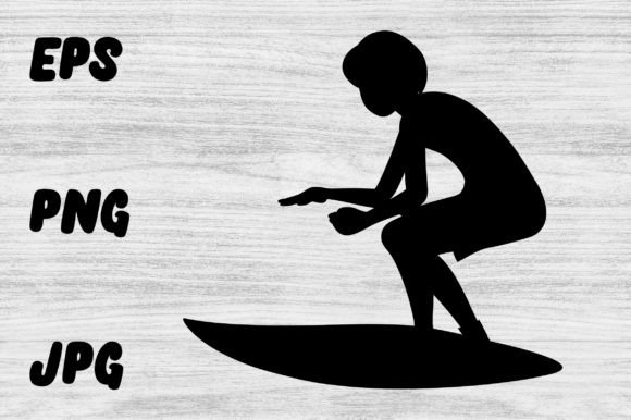 Download Surfer Silhouettes Surfer SVG EPS PNG - Silhouette Collection
