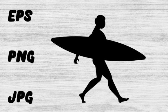 Download Surfer Silhouettes Surfer SVG EPS PNG - Silhouette Collection