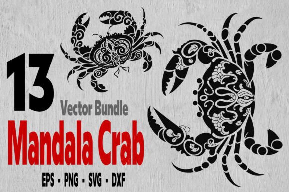 Download Crab SVG for Cricut &amp; Silhouette Bundle - Silhouette Collection