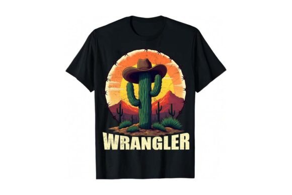 Download Wrangler Distressed Western Shirt Design - Sign Collection