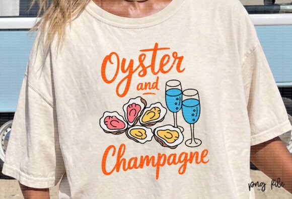 Download Hand Drawn PNG Summer Oyster Champagne - Oyster Collection