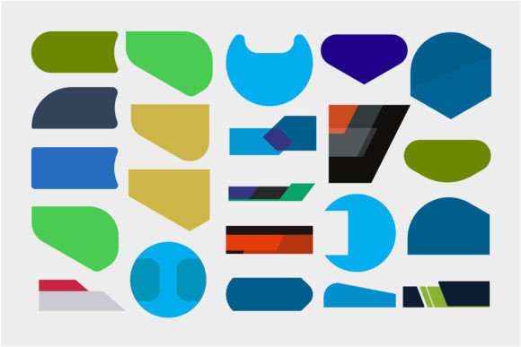 Download Vector Set of Minimalist Shape Design - Sign Collection