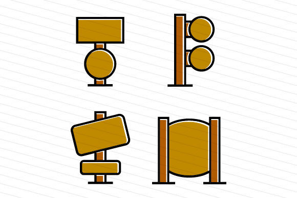Download Traffic Sign and Street Signage Clip Art - Sign Collection